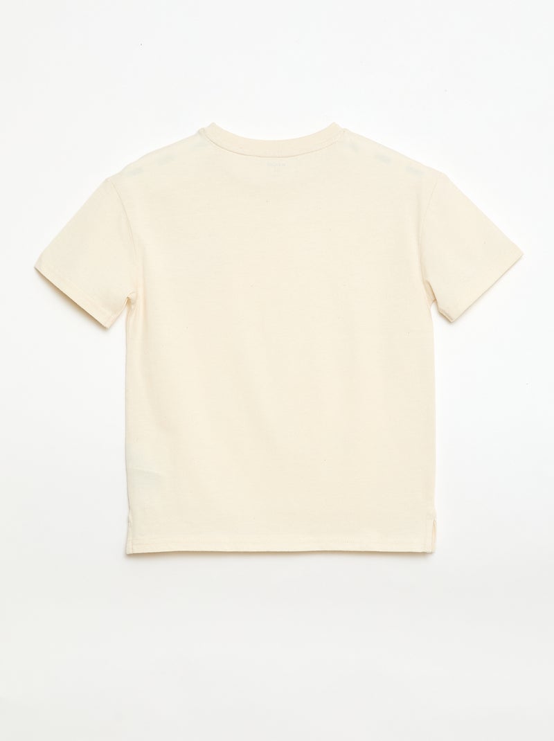 T-shirt estampado 'Agathe Sorlet x Kiabi' - Dia dos Namorados Branco - Kiabi