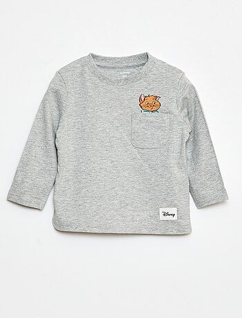 T-shirt estampado algodão 'Aristogatos' 'Disney'