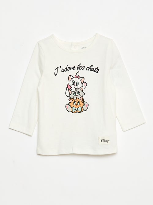 T-shirt estampado 'Aristogatos' 'Disney' - Kiabi