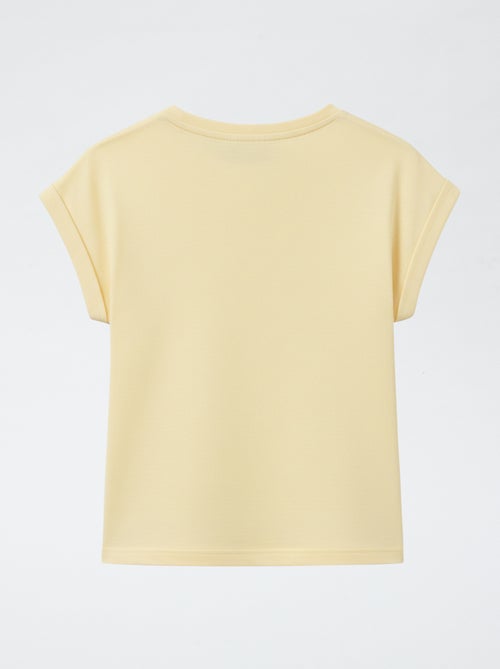 T-shirt estampado 'Bluey' em jersey de algodão - Kiabi