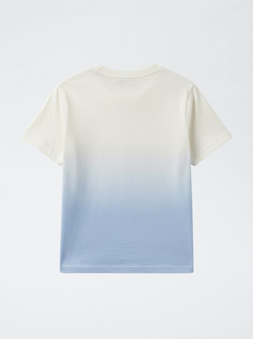 T-shirt estampado 'Bluey' estilo degradê em algodão - Kiabi