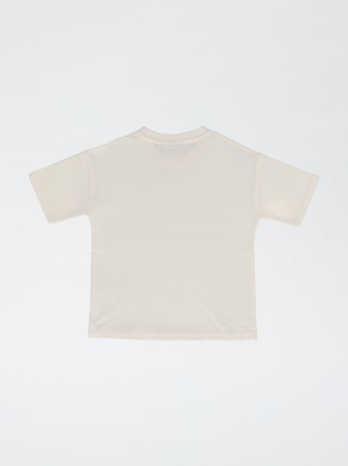 T-shirt estampado 'Bluey' estilo degradê em algodão - Kiabi