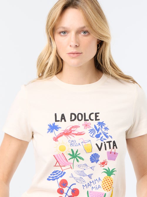 T-shirt estampado - Kiabi T-shirt estampado - Kiabi