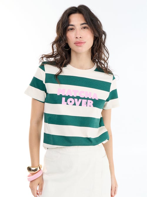 T-shirt estampado - Kiabi