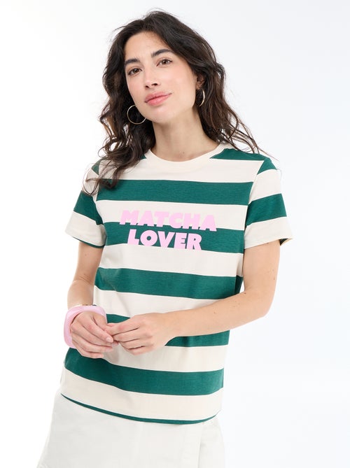 T-shirt estampado - Kiabi