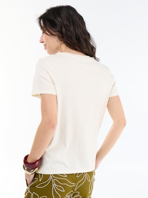 T-shirt estampado - Kiabi