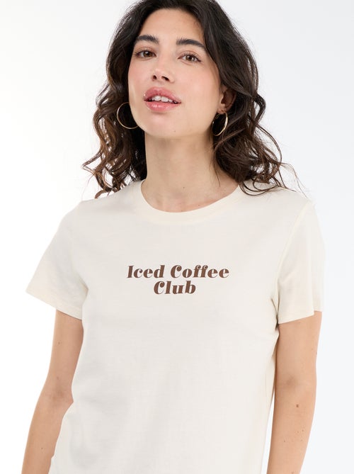 T-shirt estampado - Kiabi
