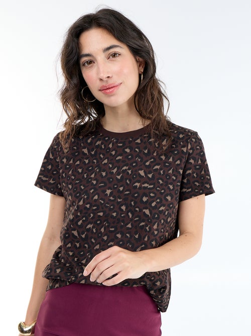 T-shirt estampado - Kiabi