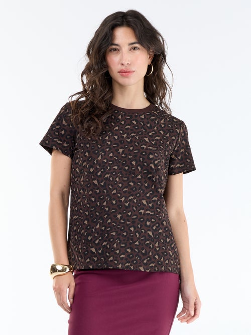 T-shirt estampado - Kiabi