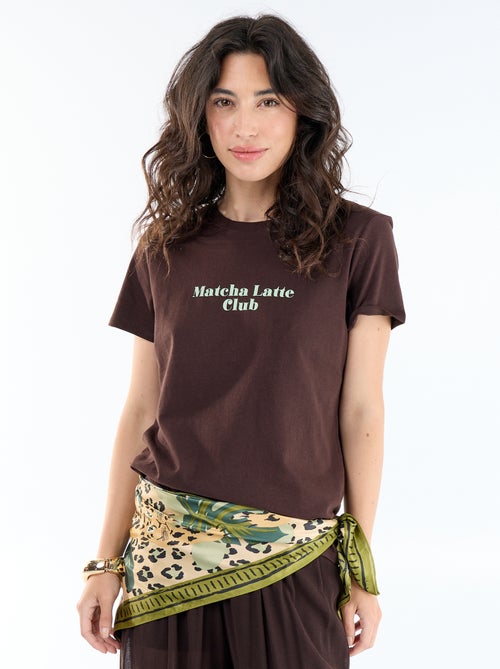 T-shirt estampado - Kiabi