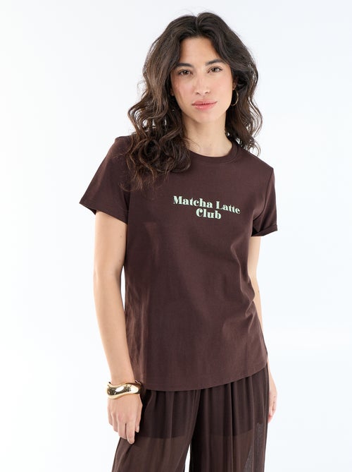 T-shirt estampado - Kiabi