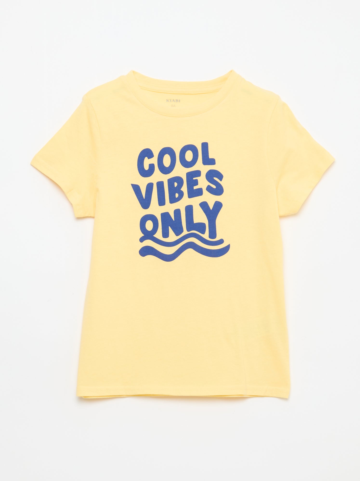 T-shirt estampado com mensagem