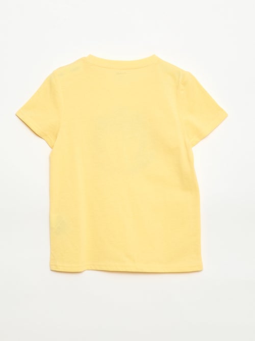 T-shirt estampado com mensagem - Kiabi