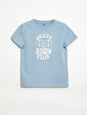 T-shirt estampado com mensagem