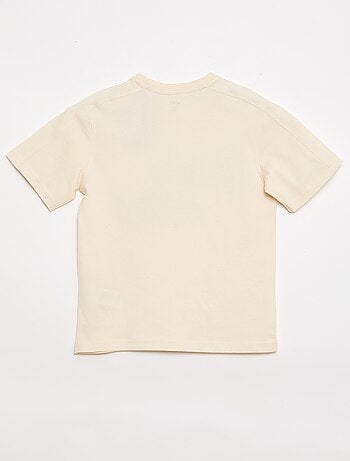 T-shirt estampado com mensagem