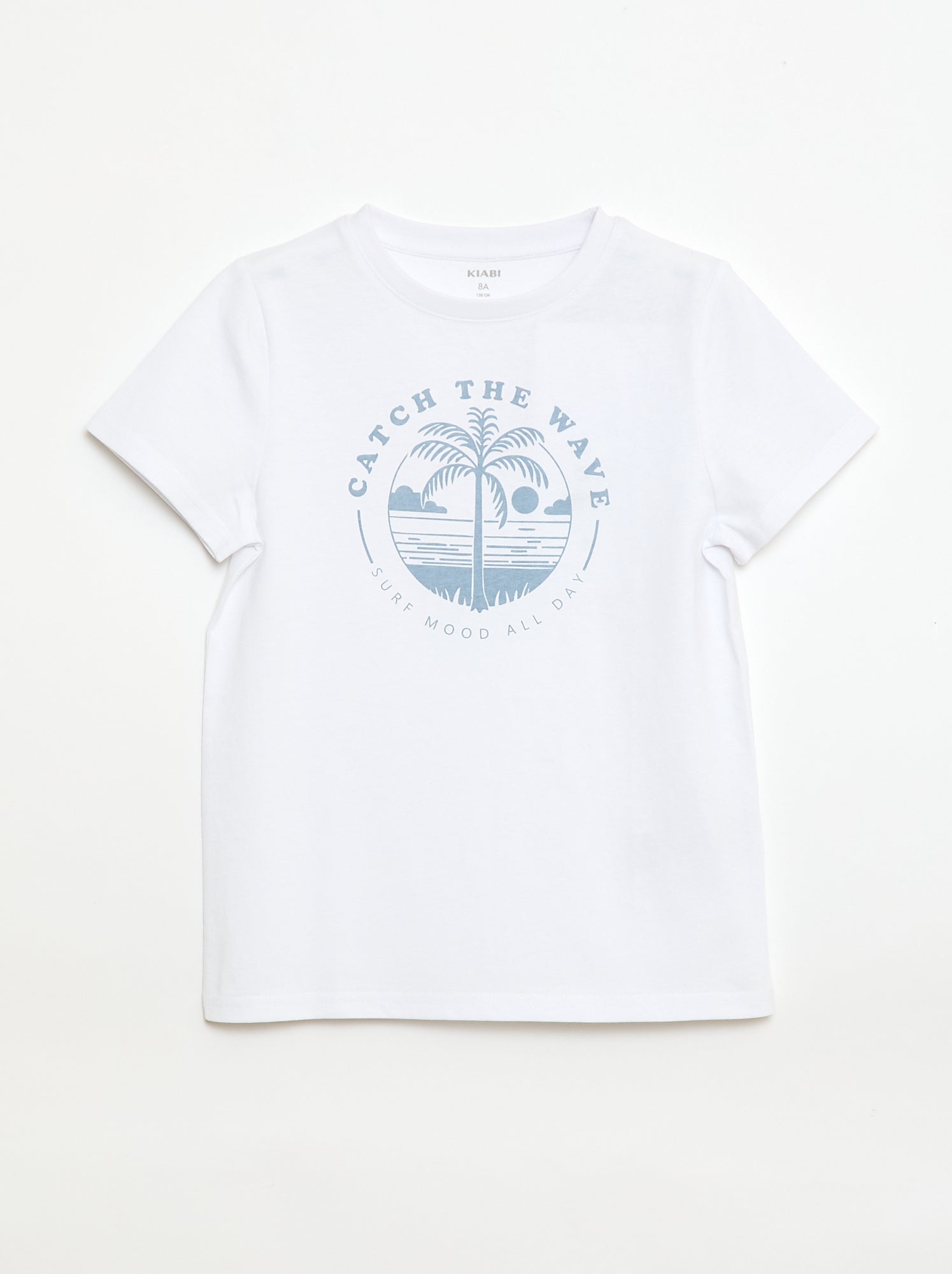 T-shirt estampado com mensagem
