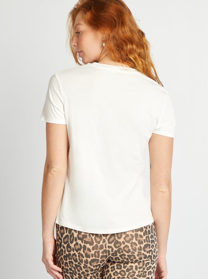 T-shirt estampado Cru - Kiabi