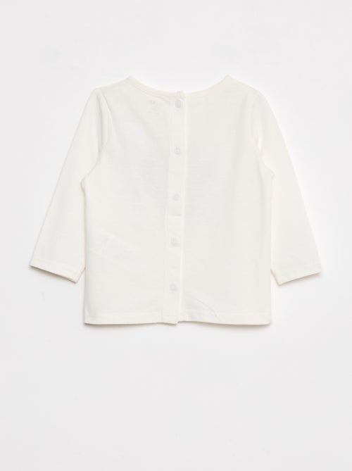 T-shirt estampado de dinossauro - Kiabi