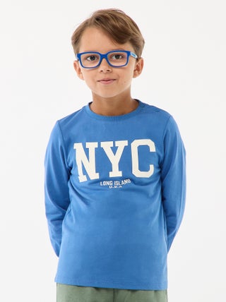 T-shirt estampado de manga comprida - So Easy