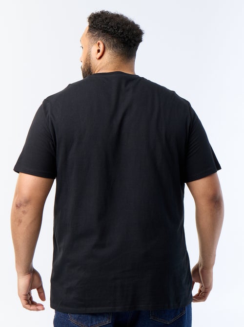 T-shirt estampado de manga curta - Kiabi