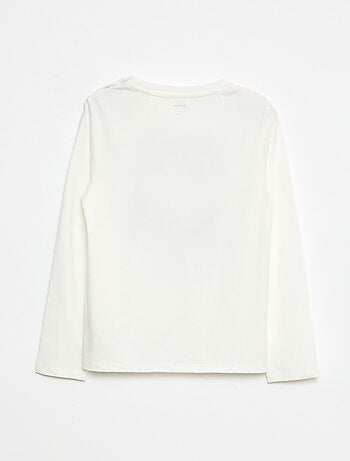 T-shirt estampado de mangas compridas - So Easy