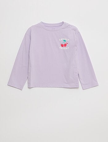 T-shirt estampado de manga comprida - So Easy