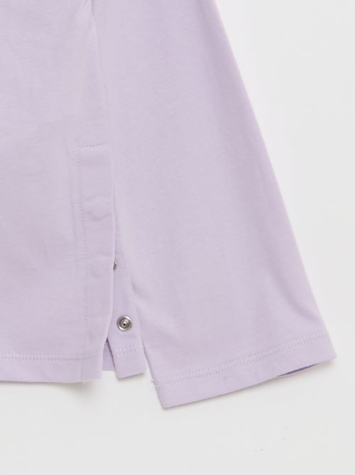 T-shirt estampado de mangas compridas - So Easy - Kiabi