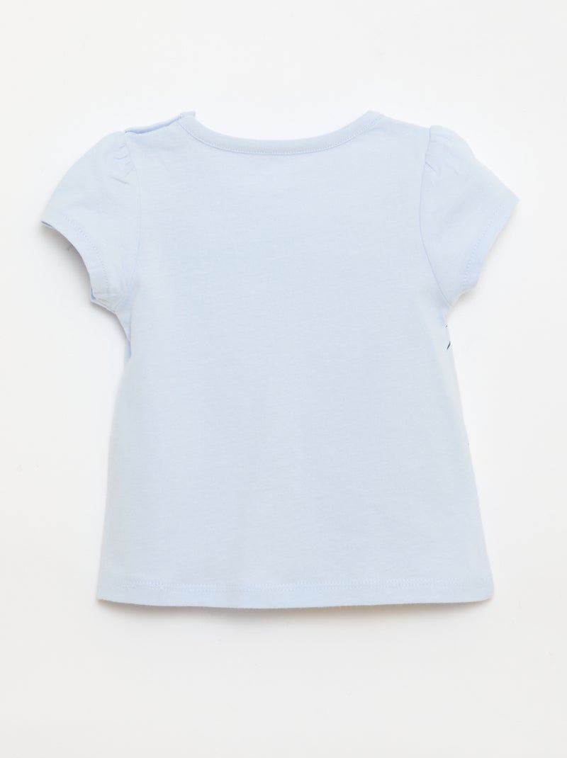 T-shirt estampado 'Disney' Azul - Kiabi