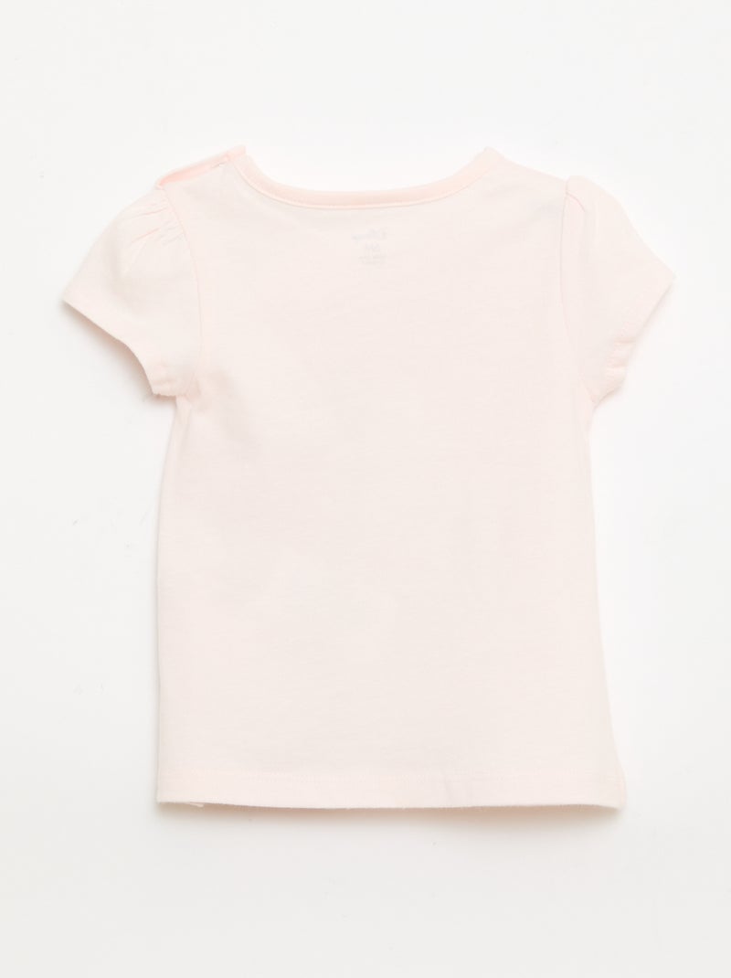 T-shirt estampado 'Disney' Rosa - Kiabi