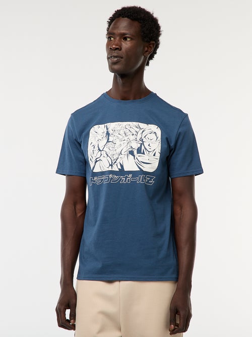 T-shirt estampado 'Dragon Ball' de manga curta - Kiabi