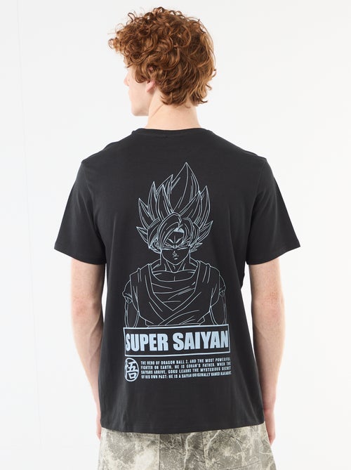 T-shirt estampado 'Dragon Ball' em algodão - Kiabi