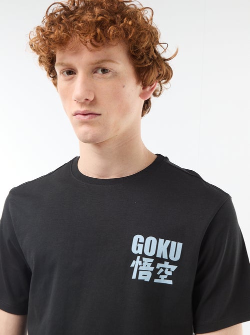 T-shirt estampado 'Dragon Ball' em algodão - Kiabi
