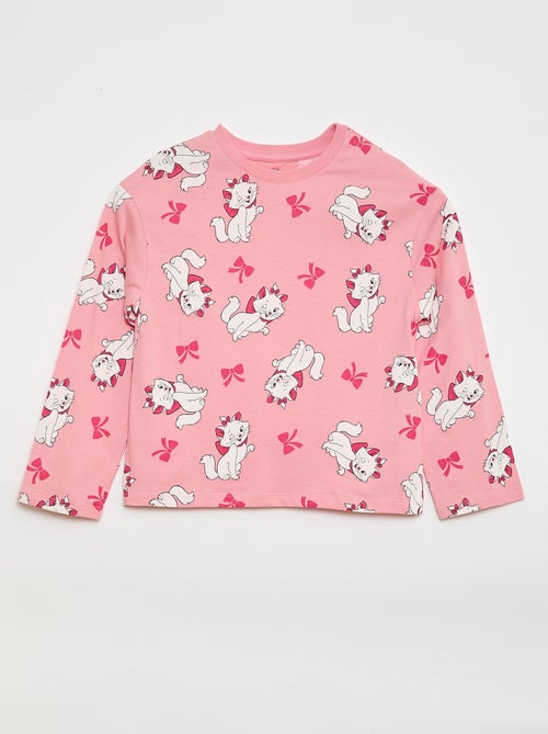 T-shirt estampado fantasia 'Marie' 'Disney' - Kiabi