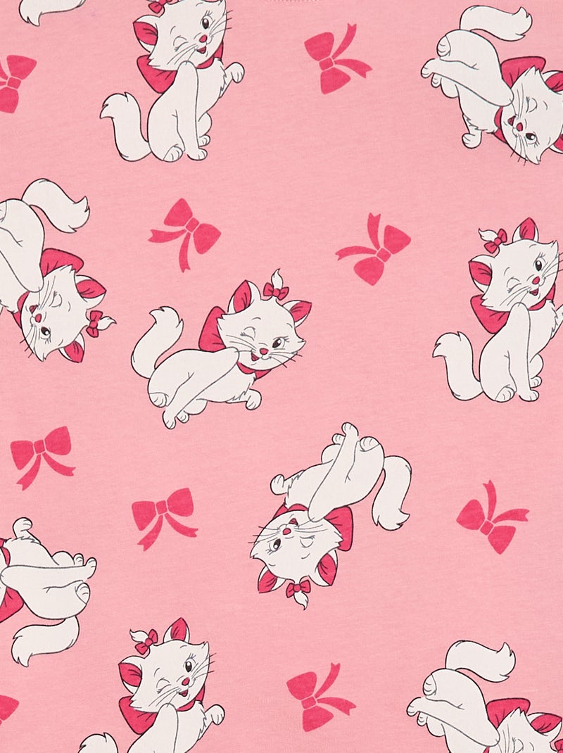 T-shirt estampado fantasia 'Marie' 'Disney' Rosa - Kiabi
