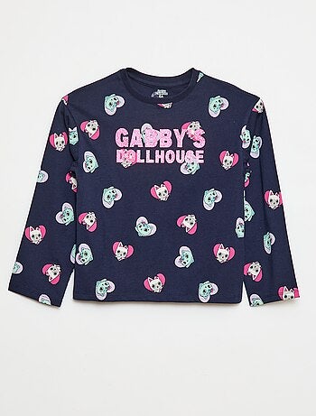 T-shirt estampado 'Gabby e a casa mágica'