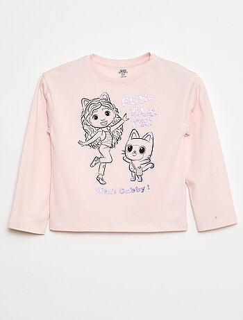 T-shirt estampado 'Gabby e a casa mágica'