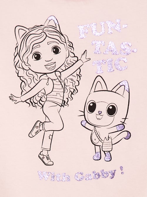 T-shirt estampado 'Gabby e a casa mágica' - Kiabi