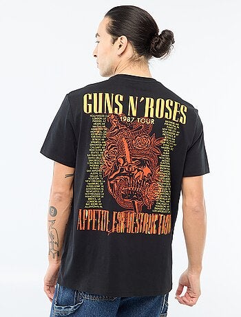 T-shirt estampado 'Gun'n'roses'
