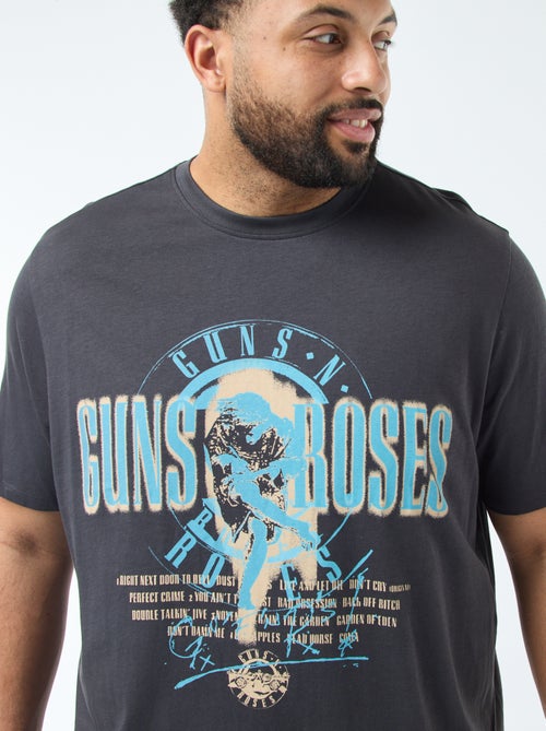 T-shirt estampado 'Guns N' Roses' - Kiabi