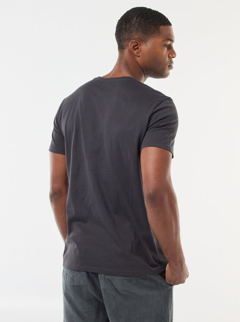 T-shirt estampado 'Guns N'Roses' de manga curta Preto - Kiabi