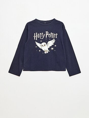T-shirt estampado 'Harry Potter' em jersey de algodão liso