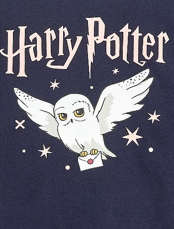 T-shirt estampado 'Harry Potter' em jersey de algodão liso