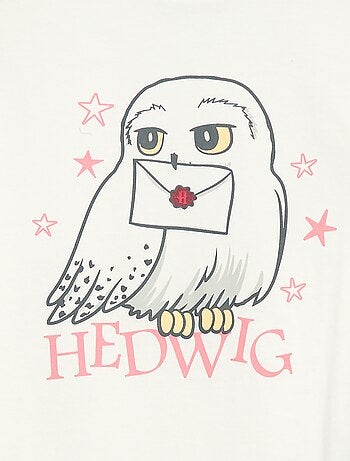 T-shirt estampado 'Harry Potter' em jersey de algodão liso