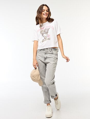T-shirt estampado 'Hello Kitty'
