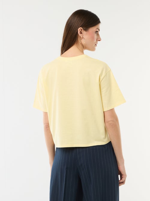 T-shirt estampado 'Hello Kitty' de mangas curtas - Kiabi