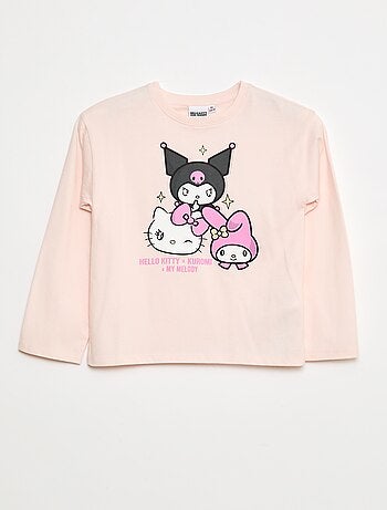 T-shirt estampado 'Hello Kitty'