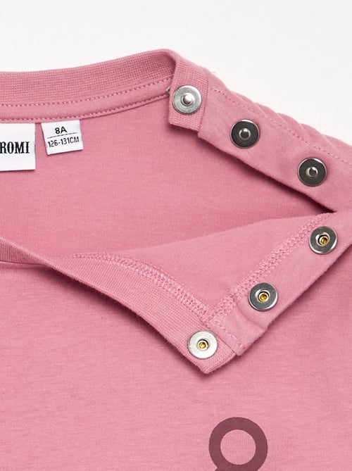T-shirt estampado "Kuromi" - coleção fácil de vestir - Kiabi