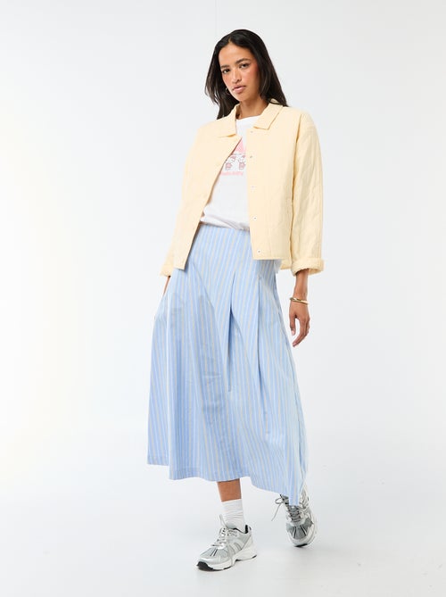 T-shirt estampado 'Kuromi' com impressão frente e verso - Kiabi