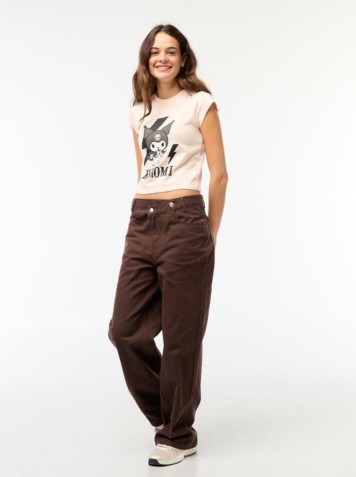 T-shirt estampado 'Kuromi' - Kiabi