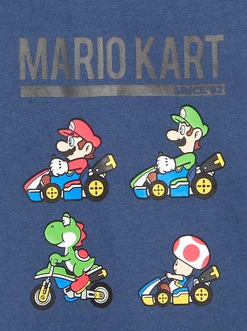T-shirt estampado 'Mario Kart' - coleção fácil de vestir - Kiabi